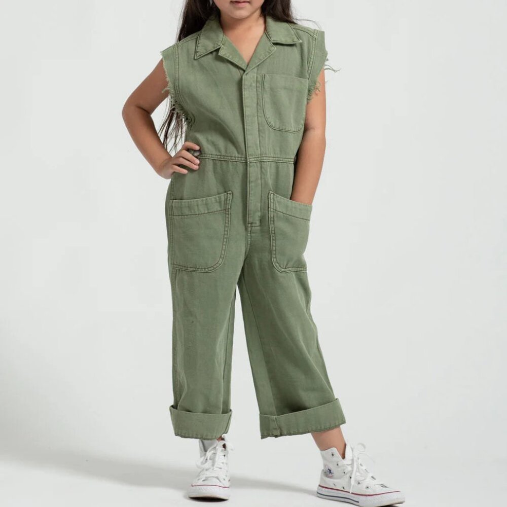 One Teaspoon KIDS SAFARI CAMP OVERALLS Size 12-14 KIDS $129